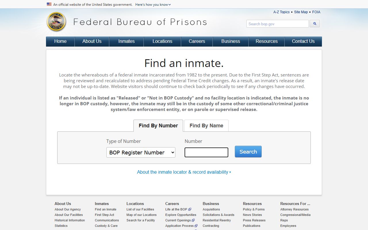 Daviess County arrest records federal inmate locator