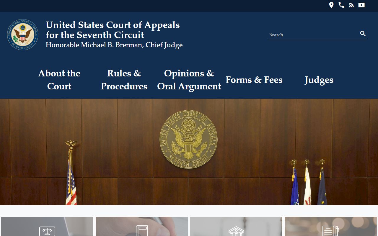 Daviess County court dockets Seventh Circuit federal appeals